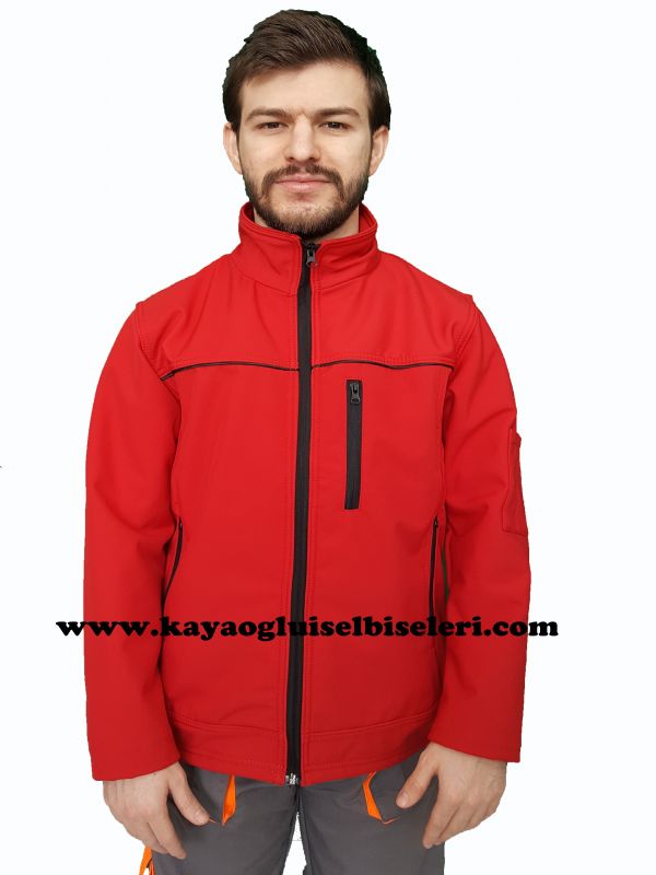KIRMIZI SOFTSHELL  SU ve RZGAR GERMEZ MONT